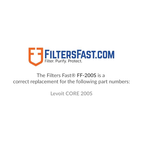 Levoit Core 200S Compatible Fast FF-200S Replacement Filter for Smart Air Purifiers
| Levoit Core 200S FF-200S Fast Rep