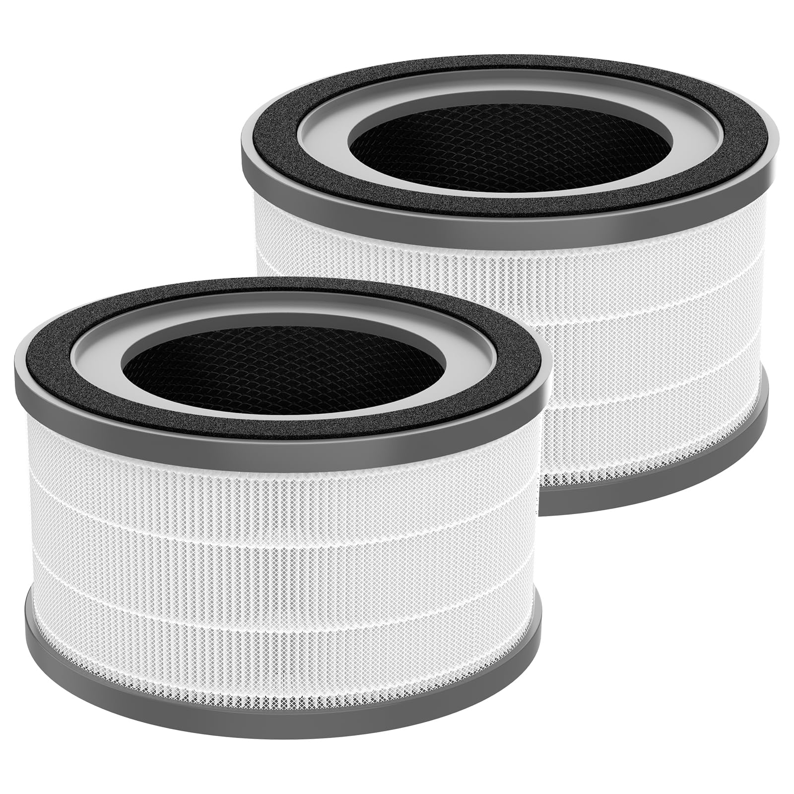Replacement 2 Pack Vista 200 Filter for LEVOIT Air Purifier - 3-in-1 True HEPA & Carbon Filter - High Efficiency, The F